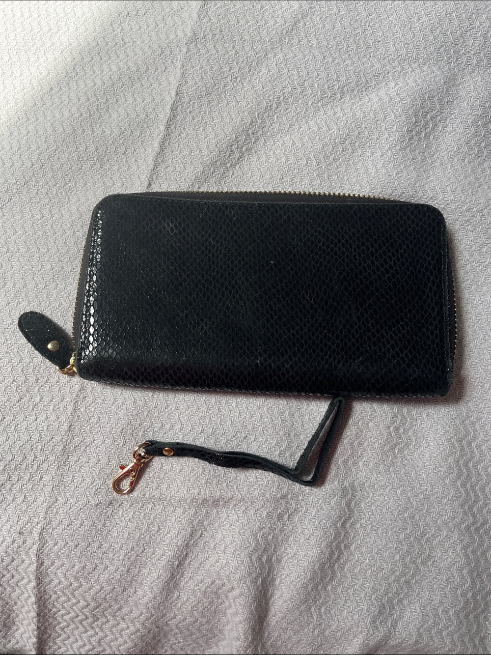 Maxine Couture black wallet NWOT